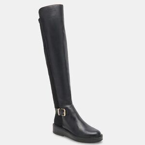 Dolce Vita Ember Over-the-Knee  Boots Black Leather. 8.5